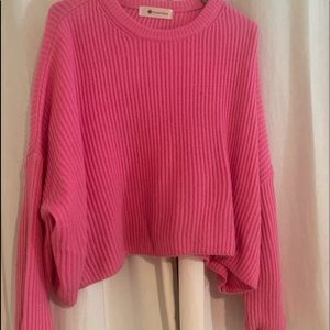 Hot pink sweater